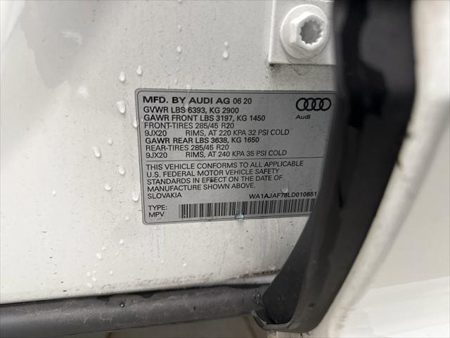 used 2020 Audi Q7 car, priced at $32,449