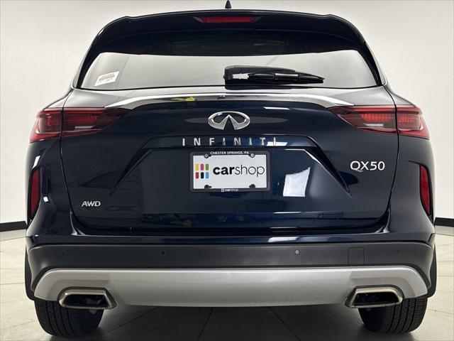 used 2024 INFINITI QX50 car, priced at $39,000