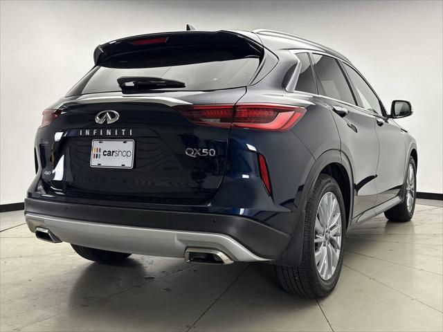 used 2024 INFINITI QX50 car, priced at $39,000