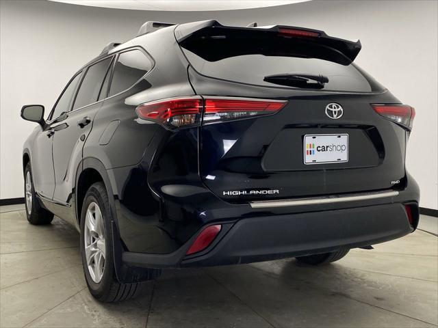 used 2022 Toyota Highlander car, priced at $31,199