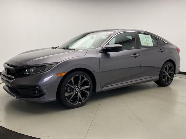 used 2021 Honda Civic car, priced at $22,900