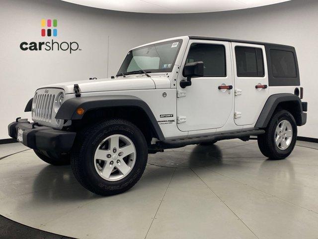 used 2018 Jeep Wrangler JK Unlimited car, priced at $24,748