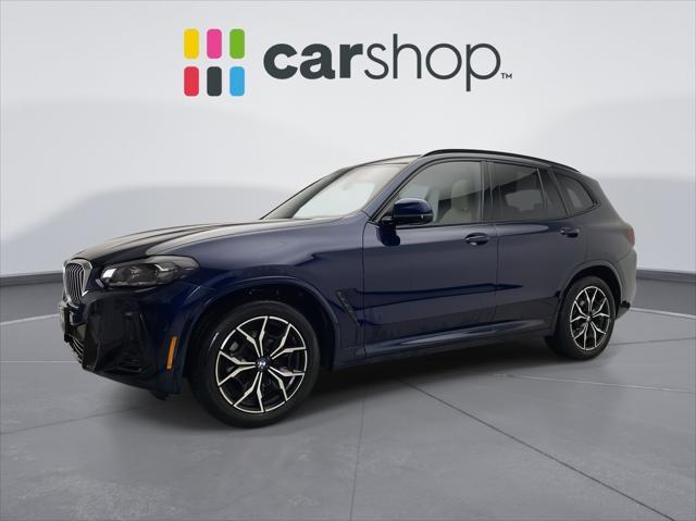 used 2022 BMW X3 car, priced at $38,399