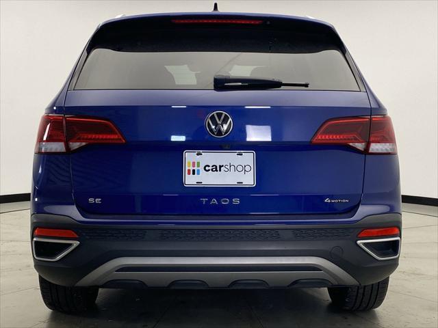 used 2022 Volkswagen Taos car, priced at $19,950