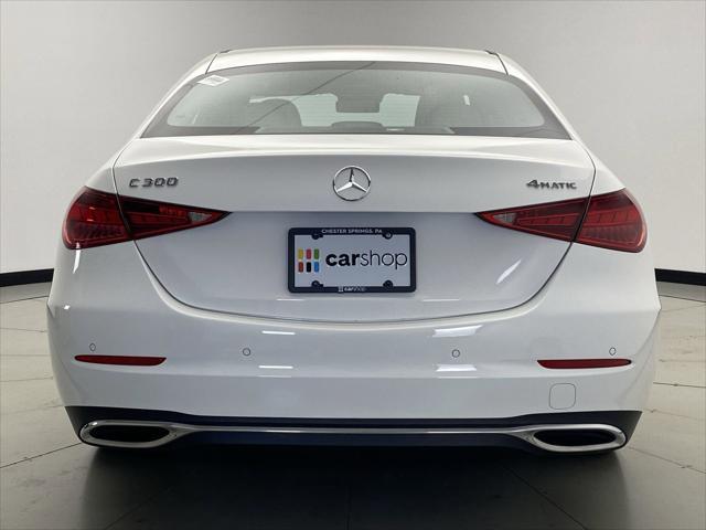 used 2023 Mercedes-Benz C-Class car, priced at $38,496