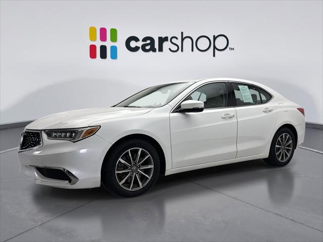used 2018 Acura TLX car, priced at $21,649