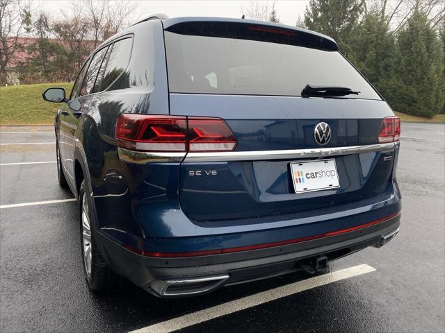 used 2021 Volkswagen Atlas car, priced at $29,500