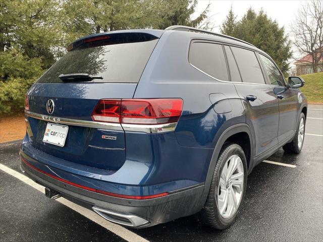 used 2021 Volkswagen Atlas car, priced at $29,500