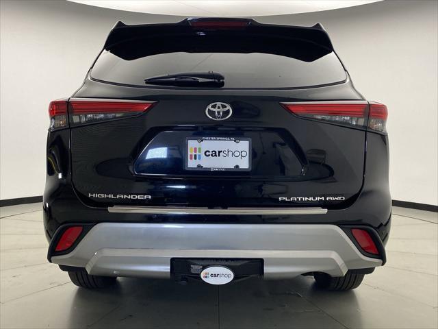 used 2022 Toyota Highlander car, priced at $43,298