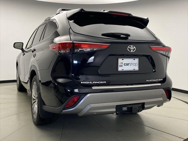 used 2022 Toyota Highlander car, priced at $44,799