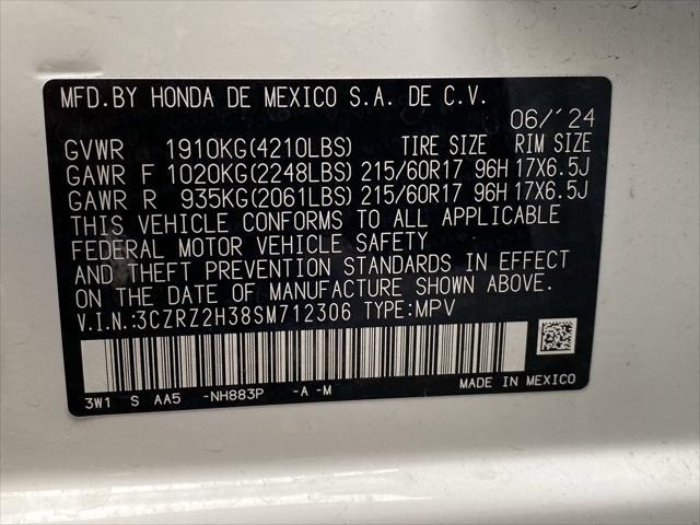 used 2025 Honda HR-V car, priced at $27,499