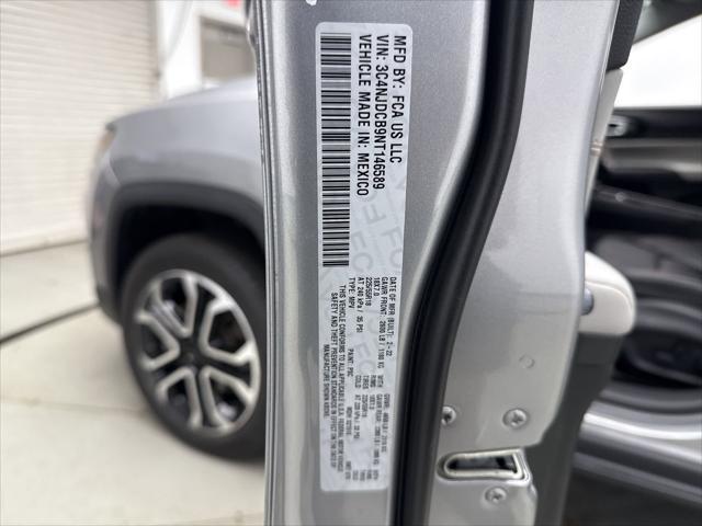 used 2022 Jeep Compass car, priced at $23,699