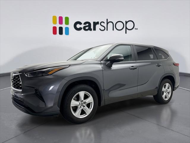 used 2023 Toyota Highlander car, priced at $33,800