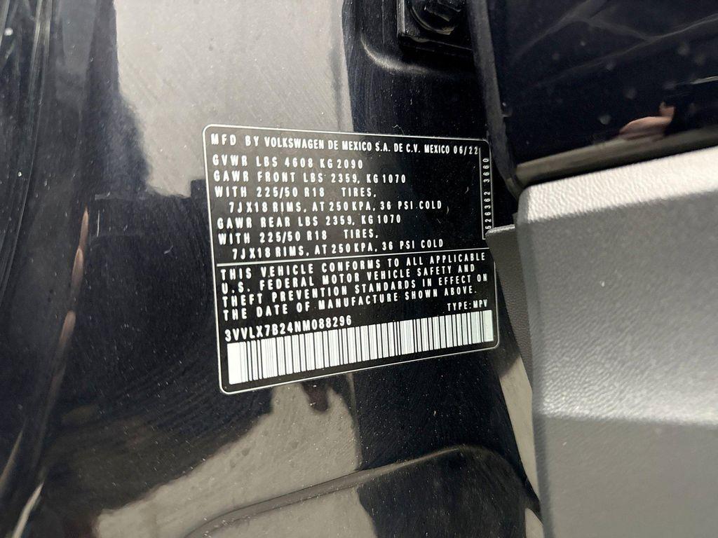 used 2022 Volkswagen Taos car, priced at $19,496