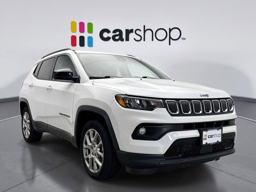 used 2022 Jeep Compass car, priced at $22,999