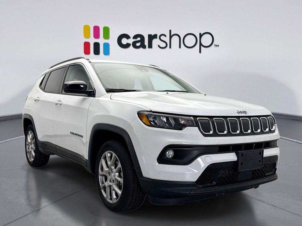 used 2022 Jeep Compass car, priced at $23,500