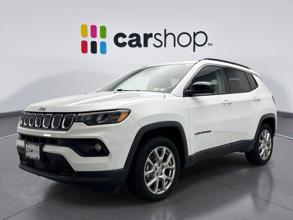 used 2022 Jeep Compass car, priced at $22,999