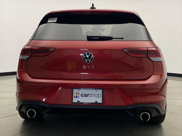 used 2024 Volkswagen Golf GTI car, priced at $35,099