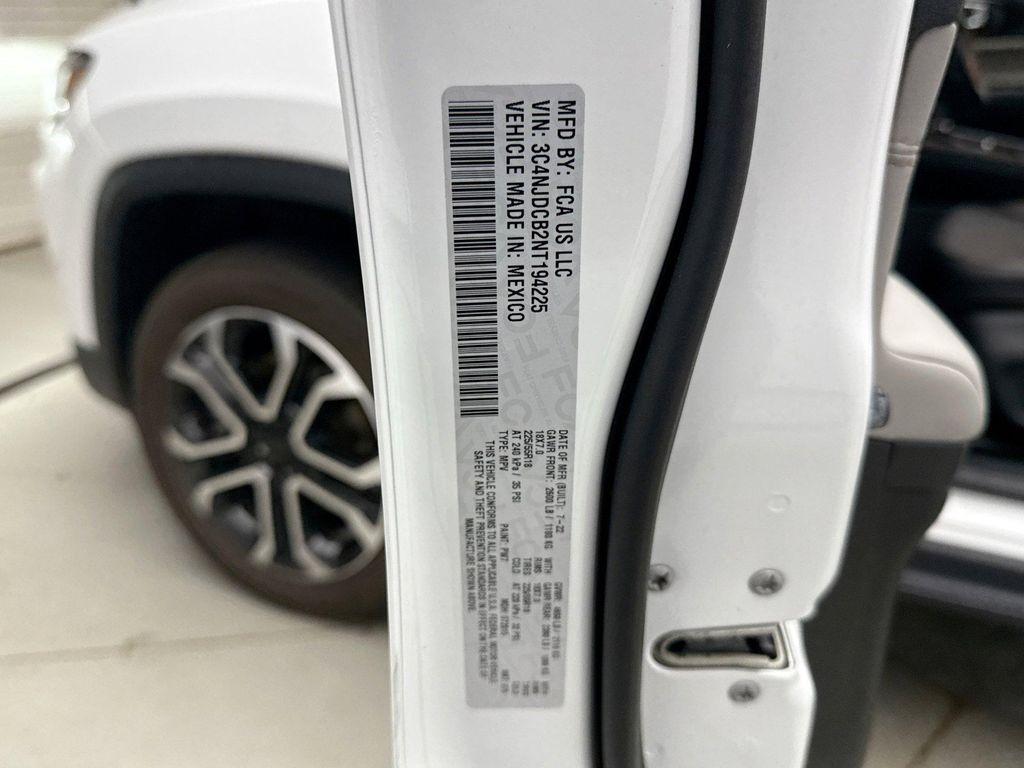 used 2022 Jeep Compass car, priced at $23,399