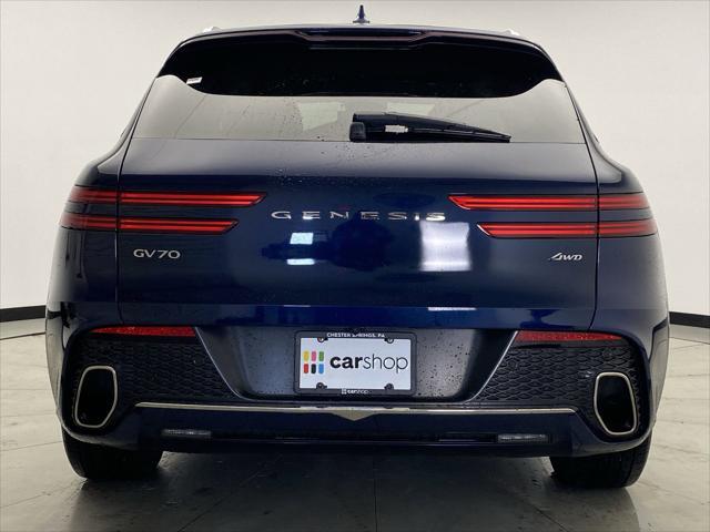 used 2022 Genesis GV70 car, priced at $33,749