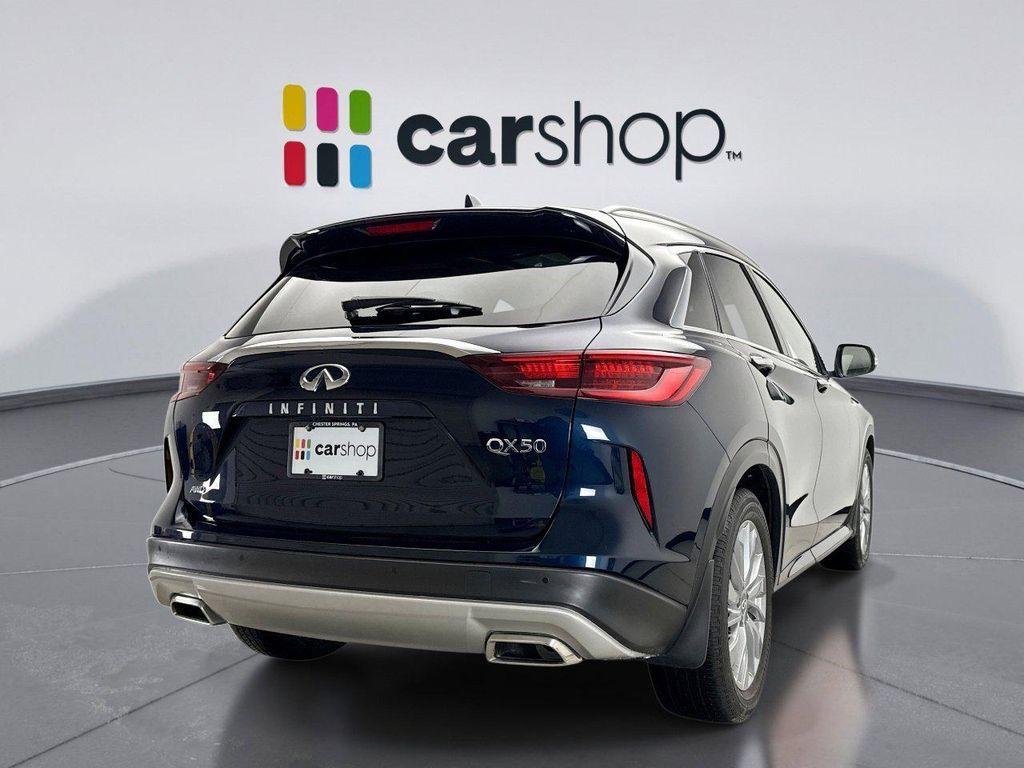 used 2023 INFINITI QX50 car, priced at $31,798