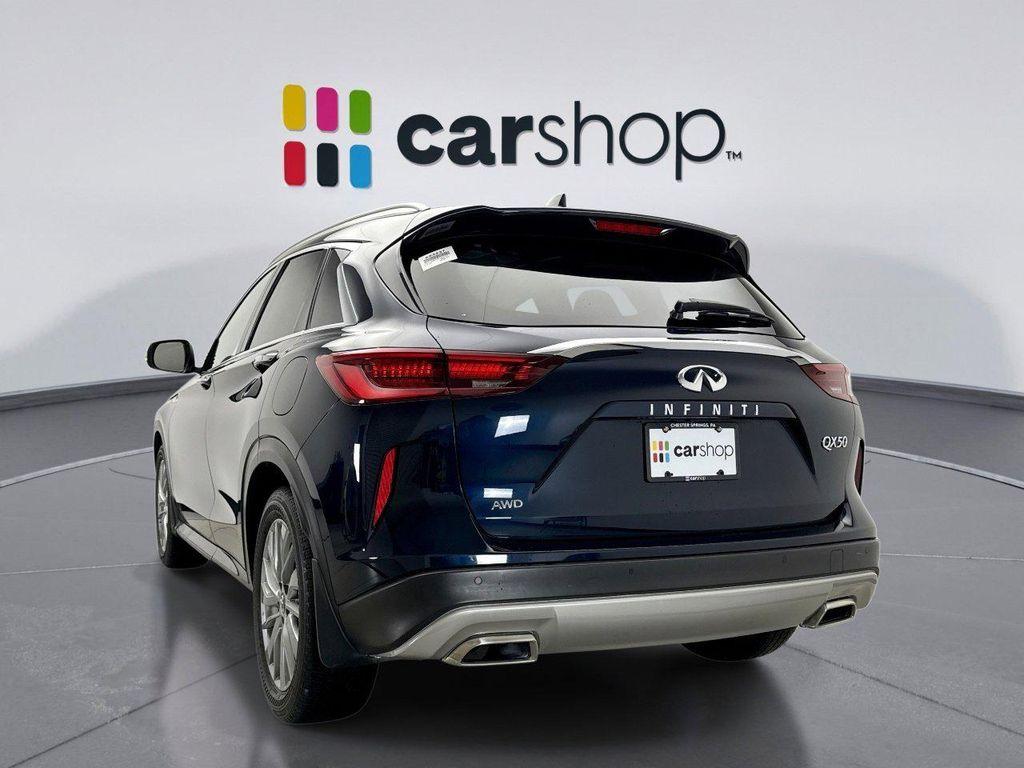used 2023 INFINITI QX50 car, priced at $31,798