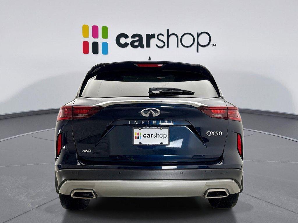 used 2023 INFINITI QX50 car, priced at $31,798