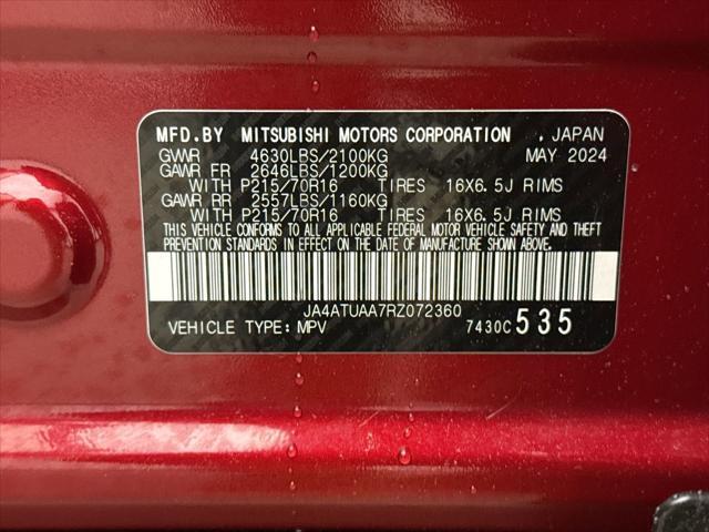 used 2024 Mitsubishi Eclipse Cross car, priced at $23,999