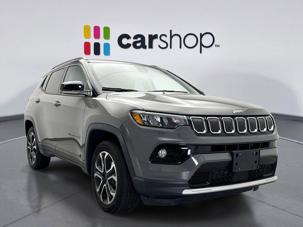 used 2022 Jeep Compass car, priced at $22,000