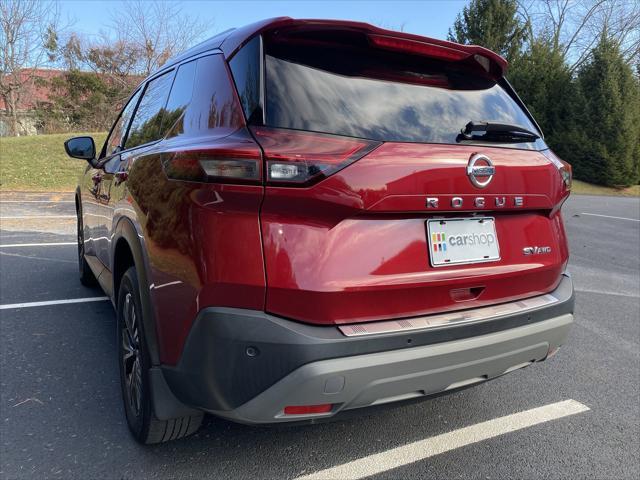 used 2021 Nissan Rogue car, priced at $24,300