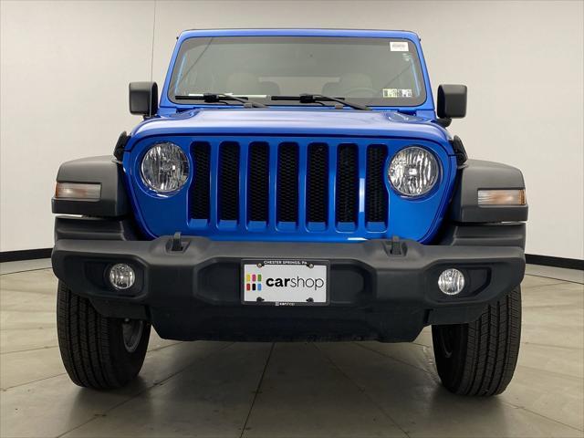 used 2021 Jeep Wrangler car, priced at $29,700