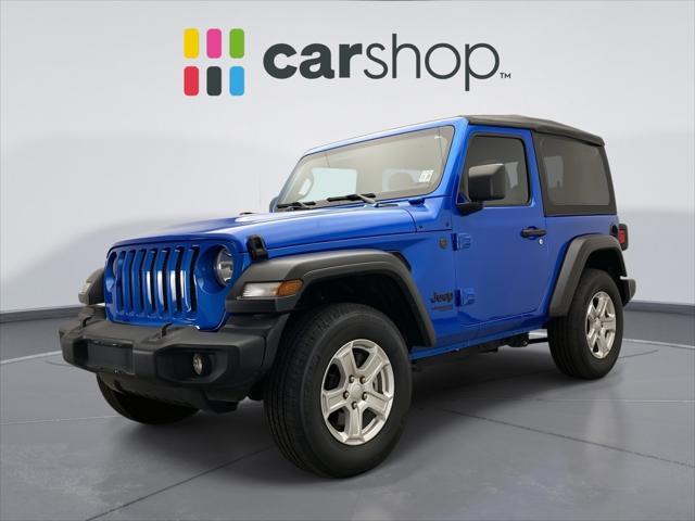 used 2021 Jeep Wrangler car, priced at $29,700