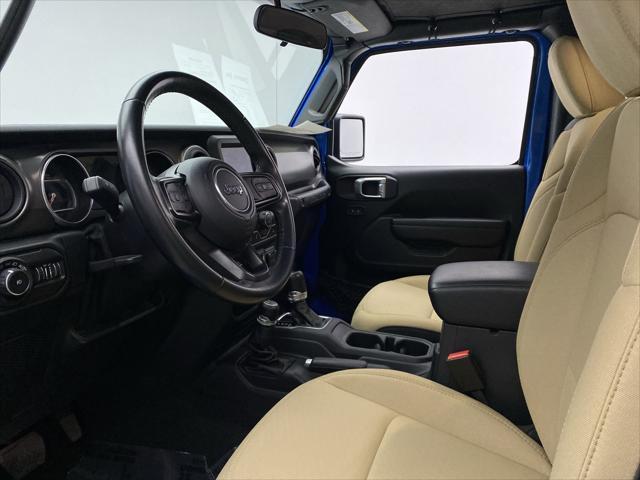 used 2021 Jeep Wrangler car, priced at $29,700