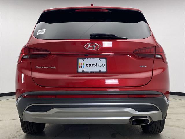 used 2022 Hyundai Santa Fe car, priced at $26,099