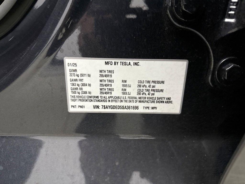 used 2025 Tesla Model Y car, priced at $37,199