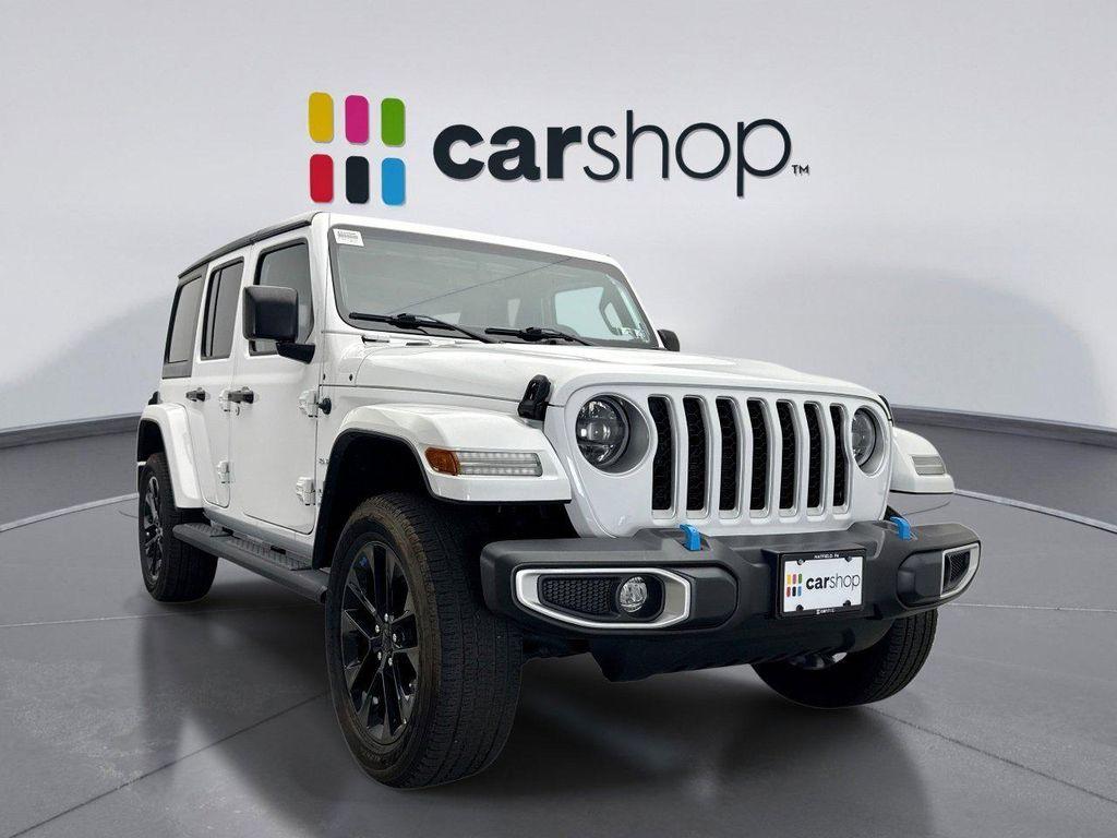 used 2023 Jeep Wrangler 4xe car, priced at $33,198