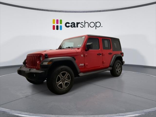 used 2019 Jeep Wrangler Unlimited car, priced at $24,949