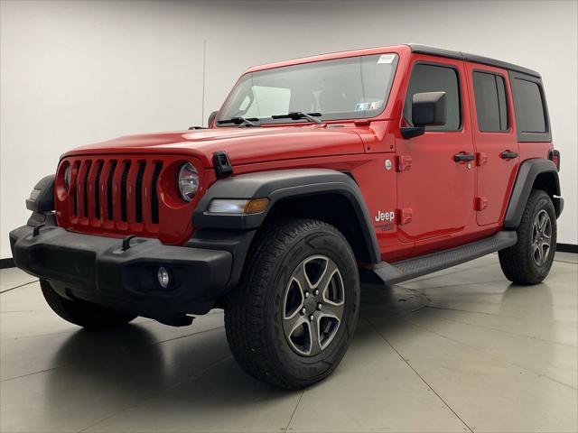 used 2019 Jeep Wrangler Unlimited car, priced at $25,849