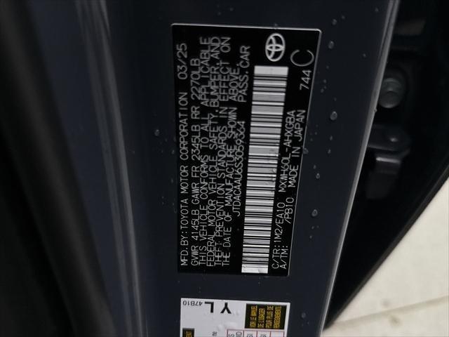 used 2025 Toyota Prius car, priced at $34,600