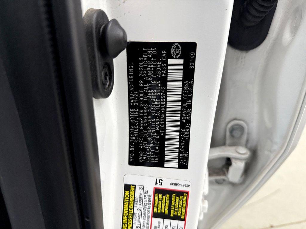 used 2024 Toyota Camry car, priced at $24,598