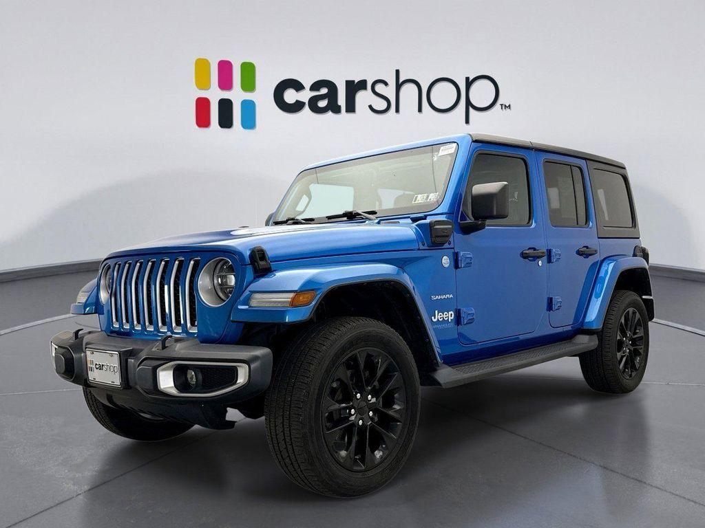used 2021 Jeep Wrangler Unlimited 4xe car, priced at $30,899