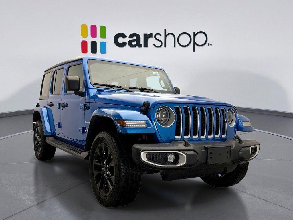 used 2021 Jeep Wrangler Unlimited 4xe car, priced at $32,099