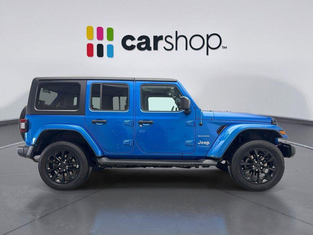 used 2021 Jeep Wrangler Unlimited 4xe car, priced at $32,099