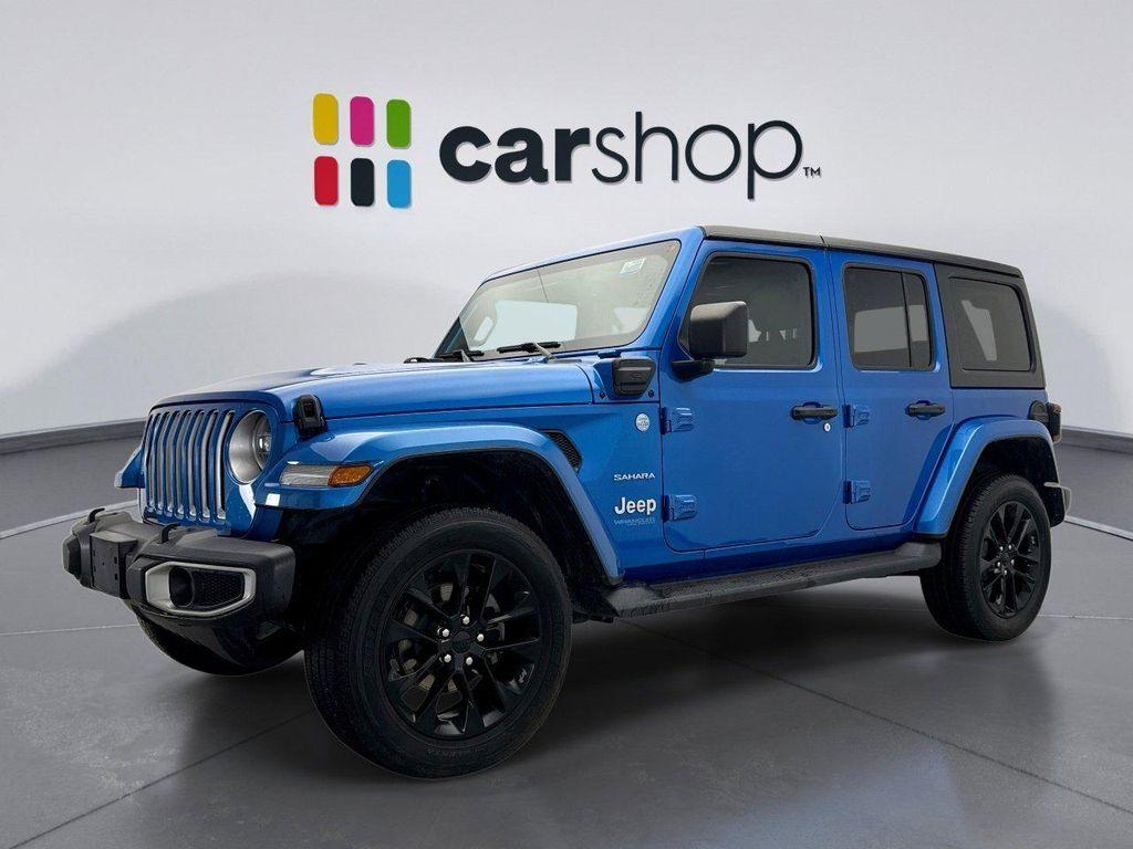 used 2021 Jeep Wrangler Unlimited 4xe car, priced at $32,099