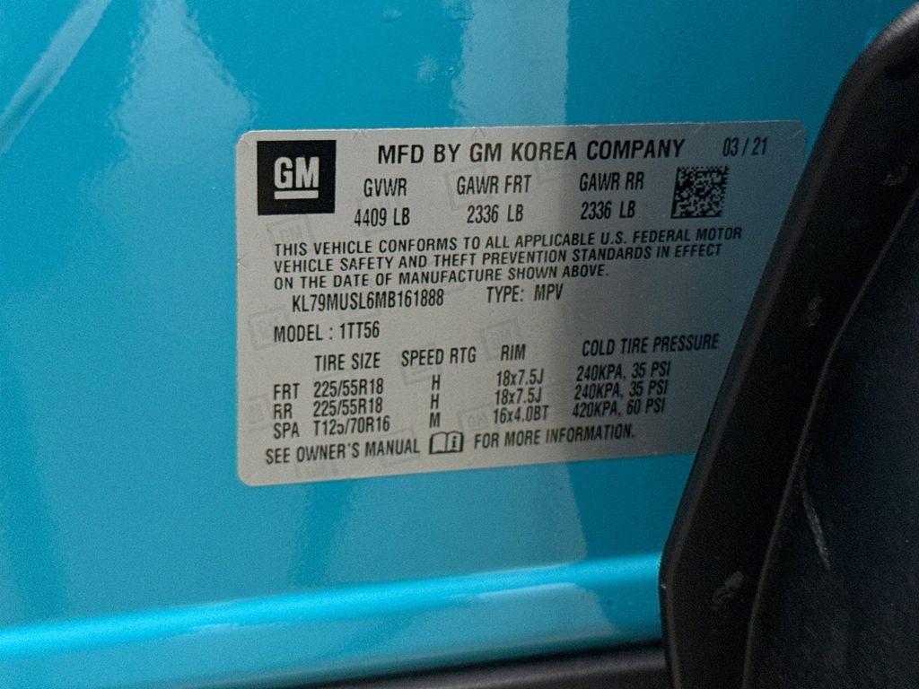 used 2021 Chevrolet TrailBlazer car, priced at $20,648