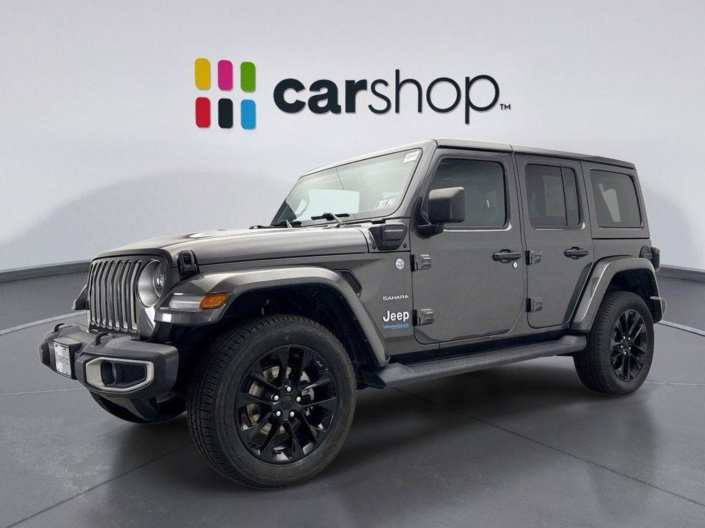 used 2021 Jeep Wrangler Unlimited 4xe car, priced at $31,398