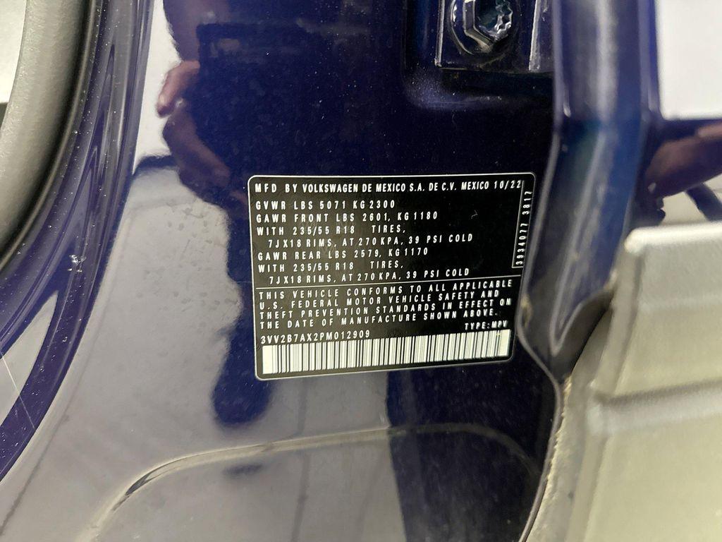 used 2023 Volkswagen Tiguan car, priced at $25,698