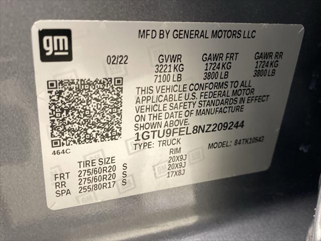 used 2022 GMC Sierra 1500 car, priced at $48,397