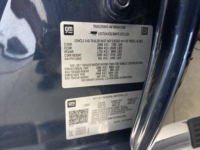 used 2023 GMC Sierra 1500 car, priced at $53,199