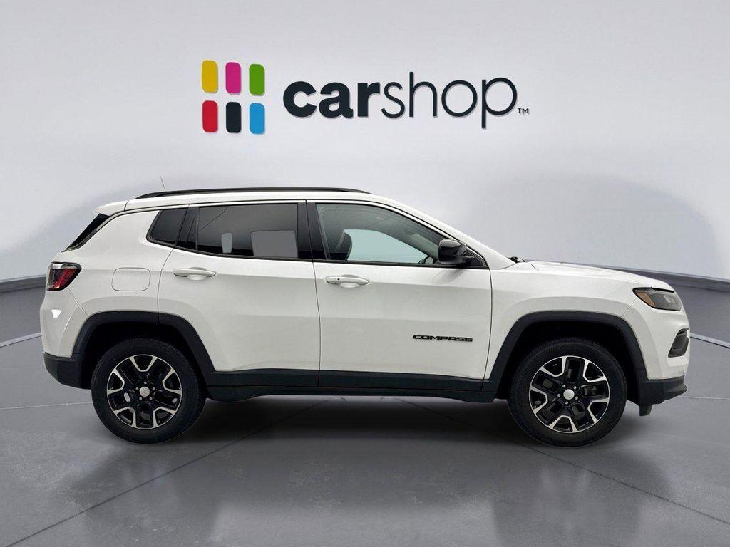 used 2022 Jeep Compass car, priced at $21,499